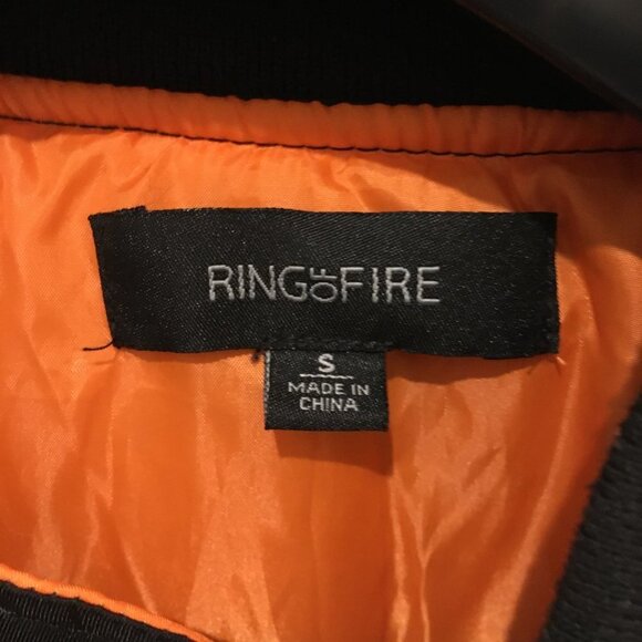 Alpha Industries Style Black Bomber Jacket Size Small - Picture 3 of 7